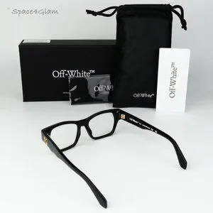 Off-White Women Eyeglasses Black Square OERJ07E STYLE 7E 1000 NEW AUTHENTIC Off-White | Accessories | Offwhite Women Eyeglasses Black  main image 2